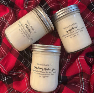 6oz Holiday Mini Mason Jar Bundle