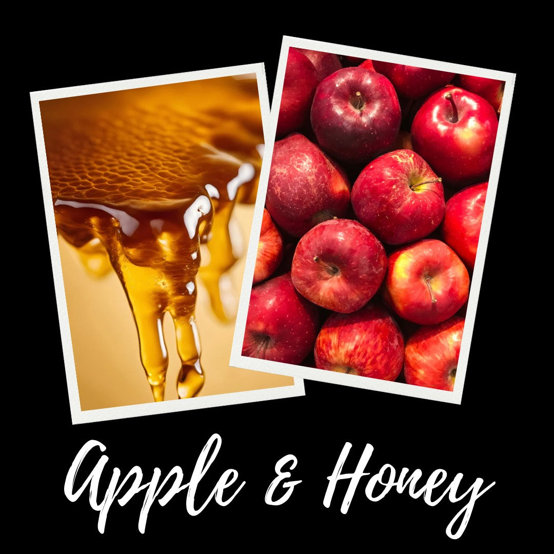 12oz Apple & Honey Scented Mason Jar Soy Candle