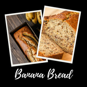 12oz Banana Bread Scented Mason Jar Soy Candle