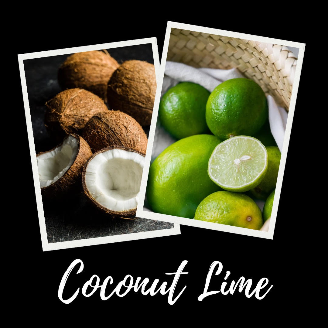 12oz Coconut Lime Scented Mason Jar Soy Candle