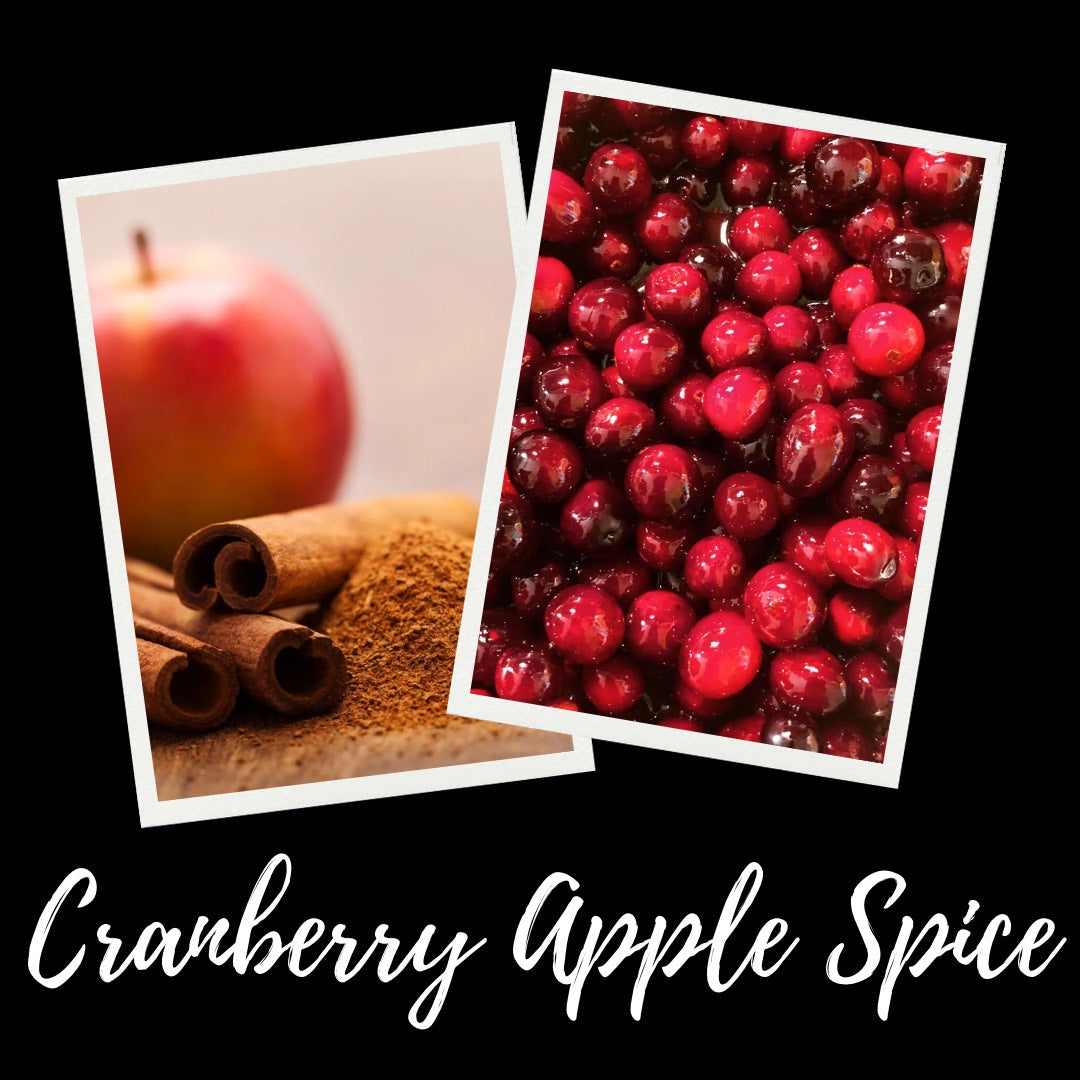 12oz Cranberry Apple Spice Scented Mason Jar Soy Candle