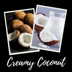 12oz Creamy Coconut Scented Mason Jar Soy Candle