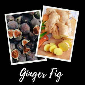 12oz Ginger Fig Scented Mason Jar Soy Candle
