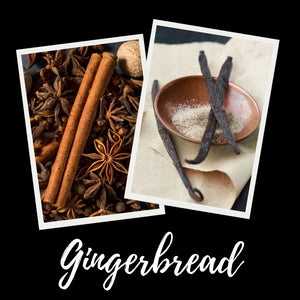 12oz Gingerbread Scented Mason Jar Soy Candle