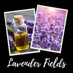 12oz Lavender Fields Scented Mason Jar Soy Candle