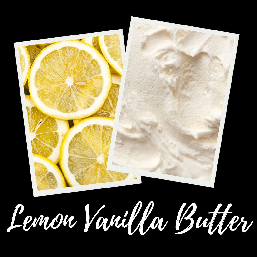 12oz Lemon Vanilla Butter Scented Mason Jar Soy Candle